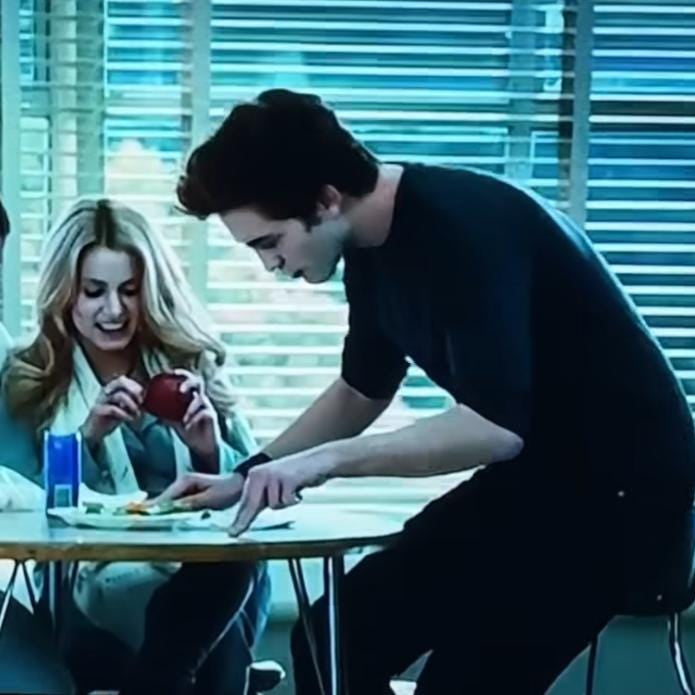 Sun Catcher of Edward's Fingers From When He Sits Down at the Cafeteria