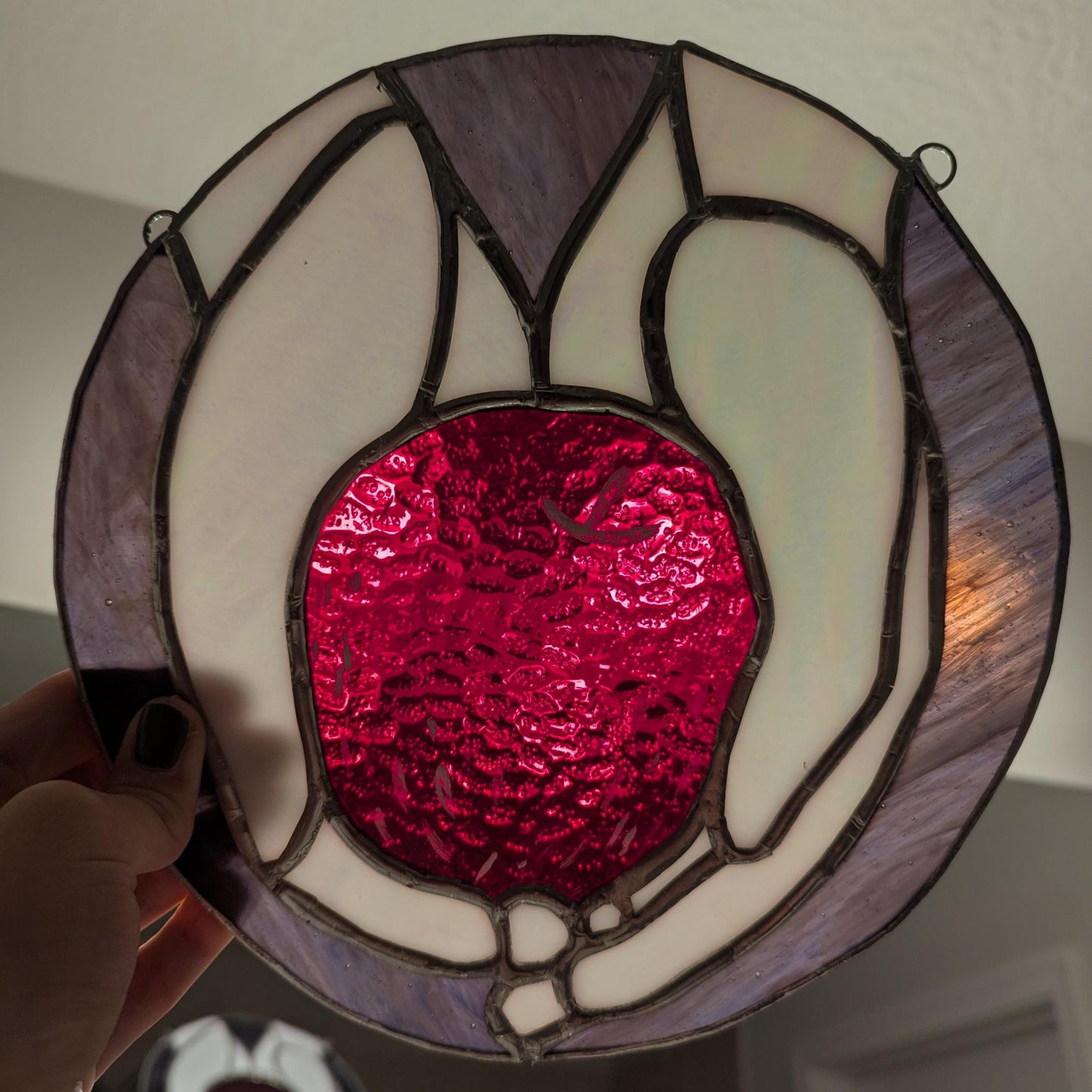 Twilight Stained Glass Sun Catcher