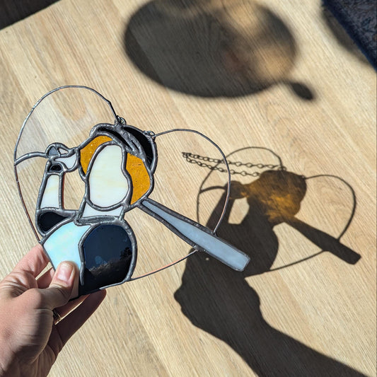 Pre-order Suncatcher of Jasper Playing Baseball