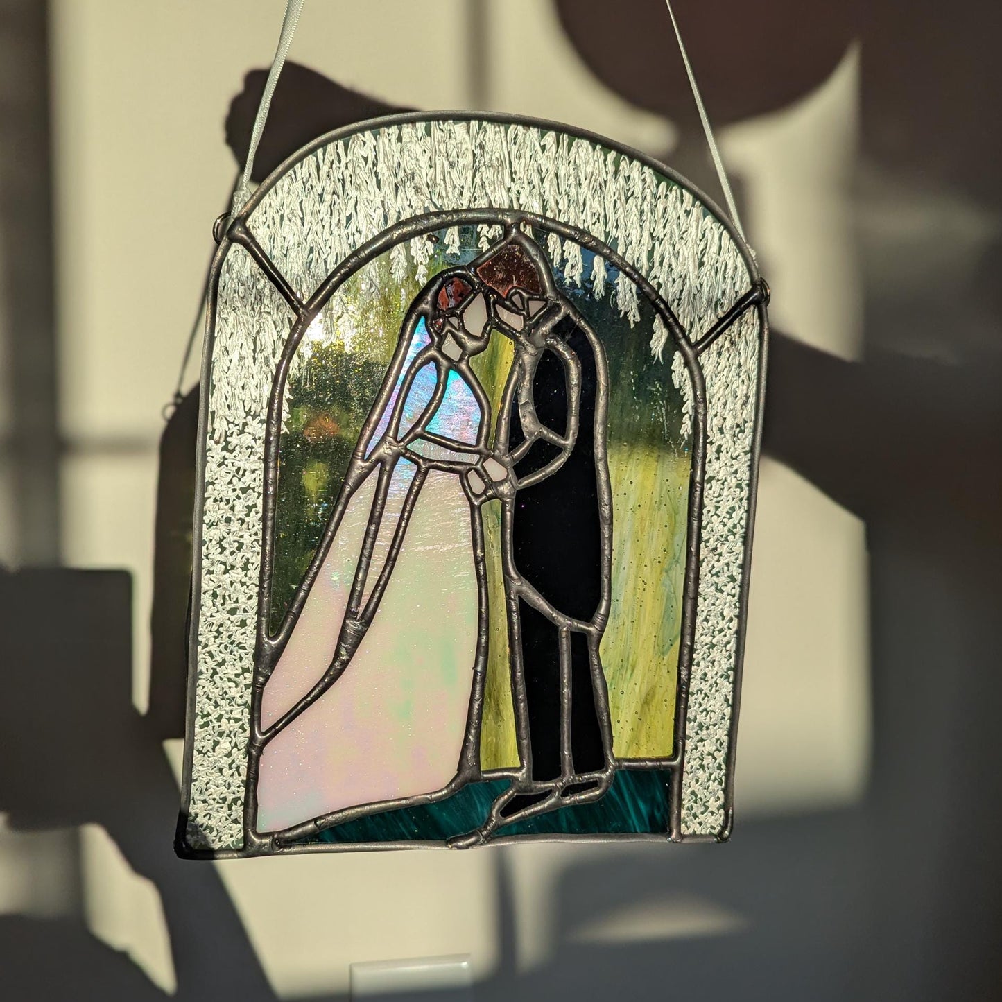 Pre-order: Edward and Bella's Wedding, a Stained Glass Sun Catcher