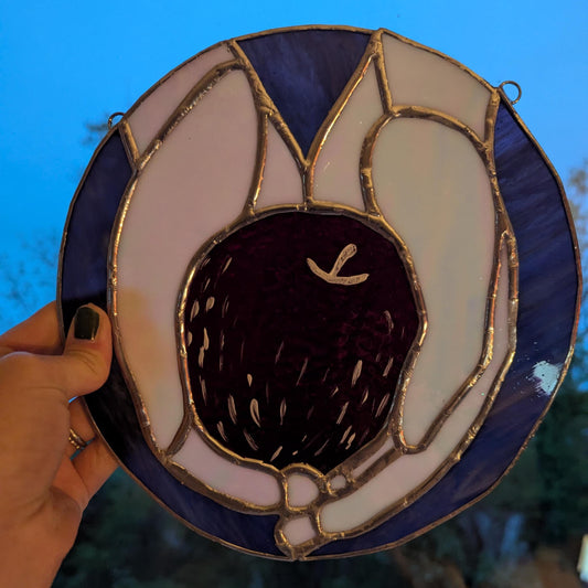 Twilight Stained Glass Sun Catcher