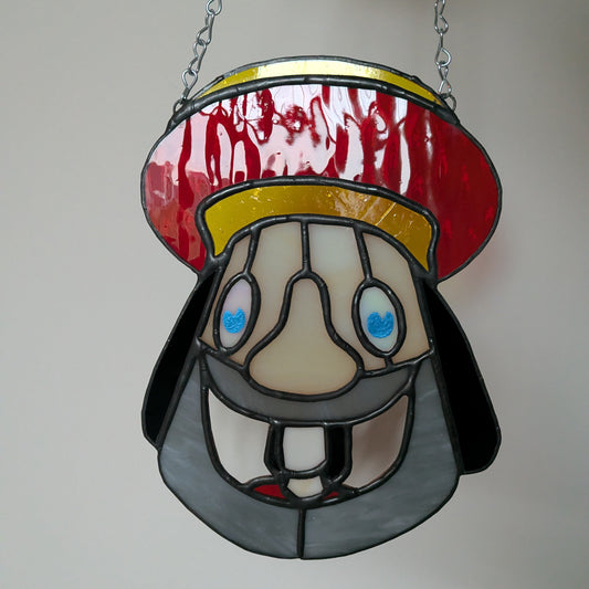 Pre-order: Lord Farquaad Mascot Head Suncatcher