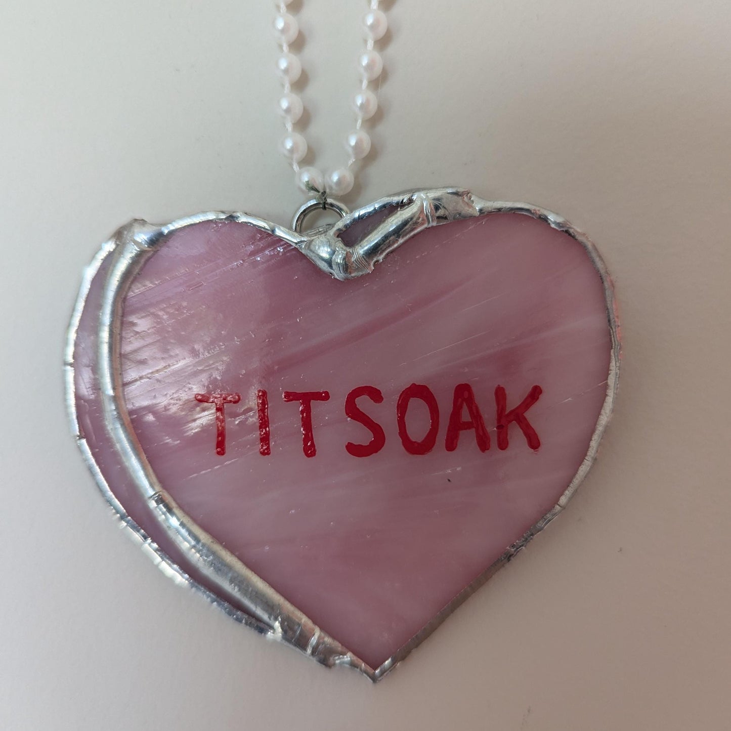 Twilight Conversation Heart Sun Catcher