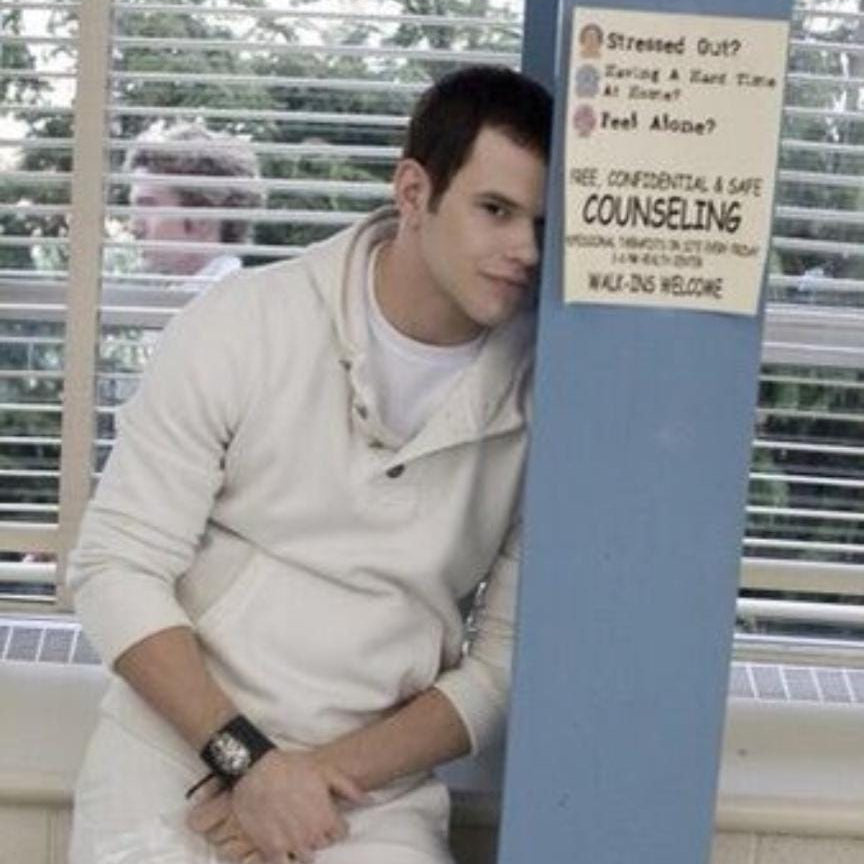 Preorder: Suncatcher of Kellan Lutz holding a bag of eggs