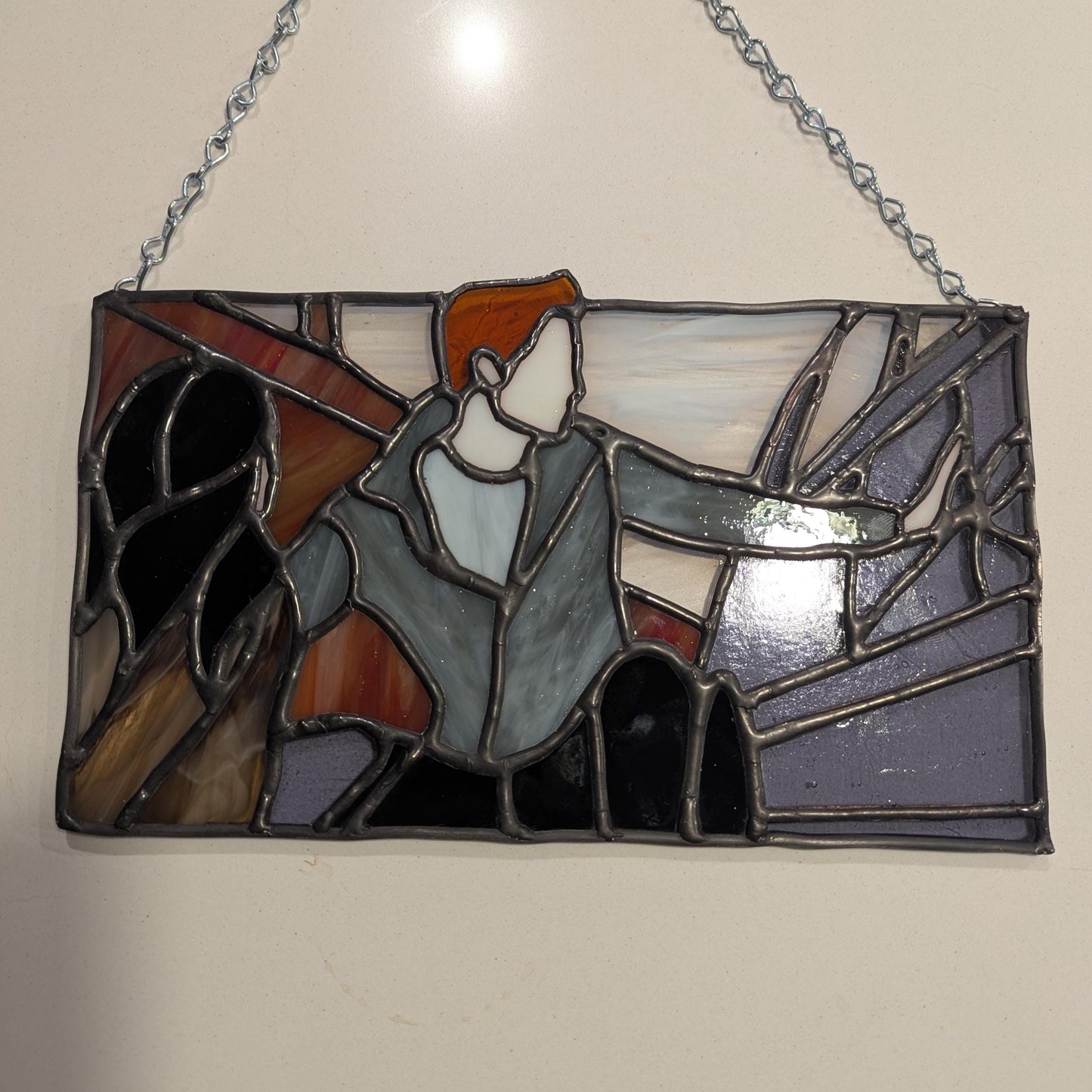 Edward Saves Bella from a Crash Sun Catcher