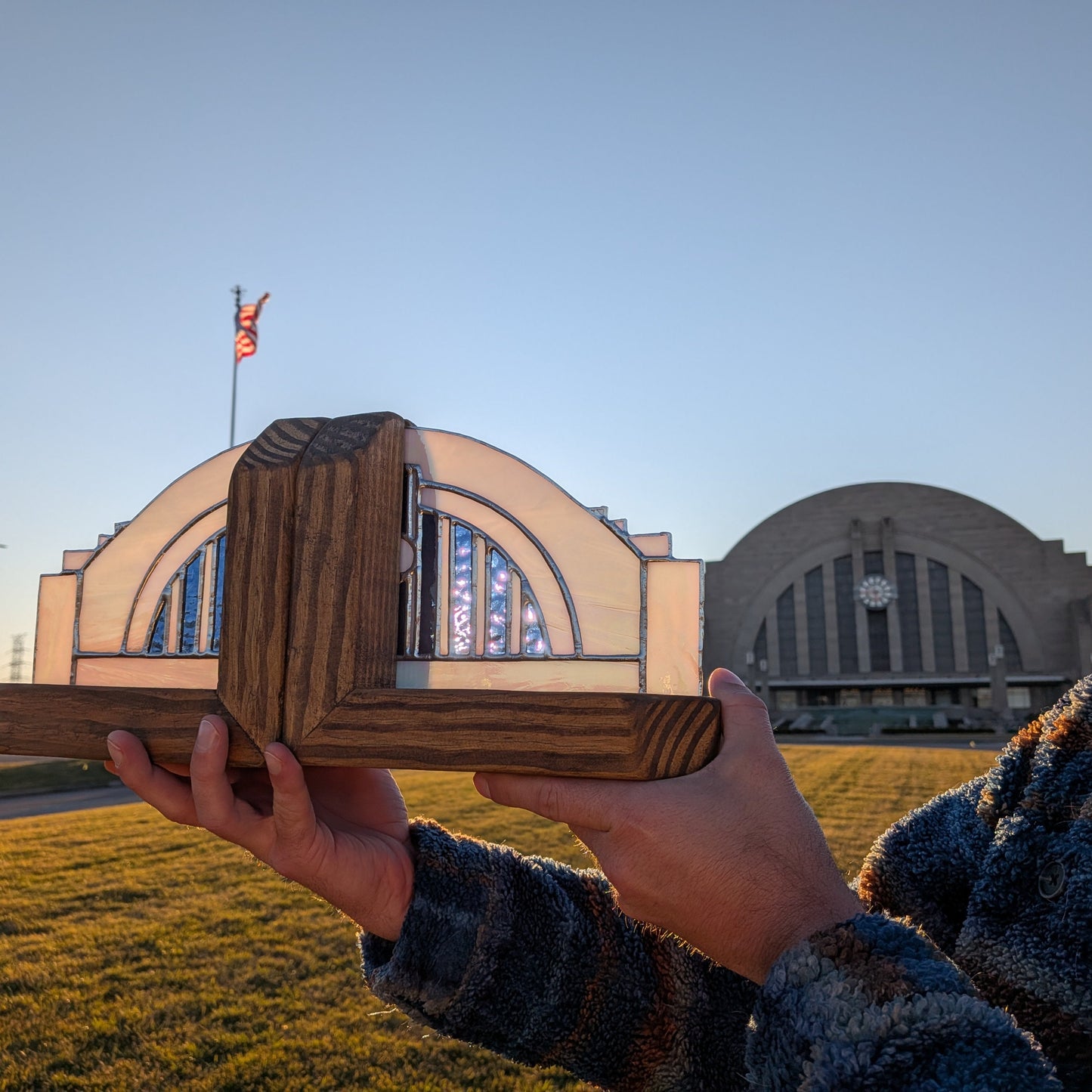 Cincinnati Union Terminal bookends