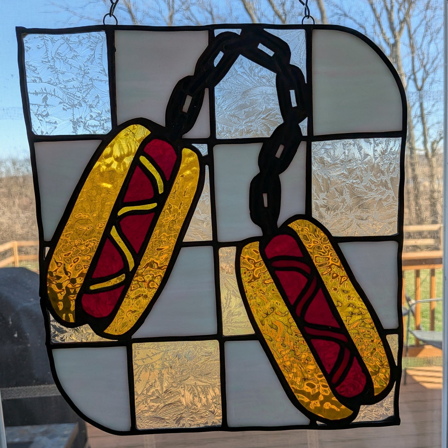 Hot Dog Nunchucks