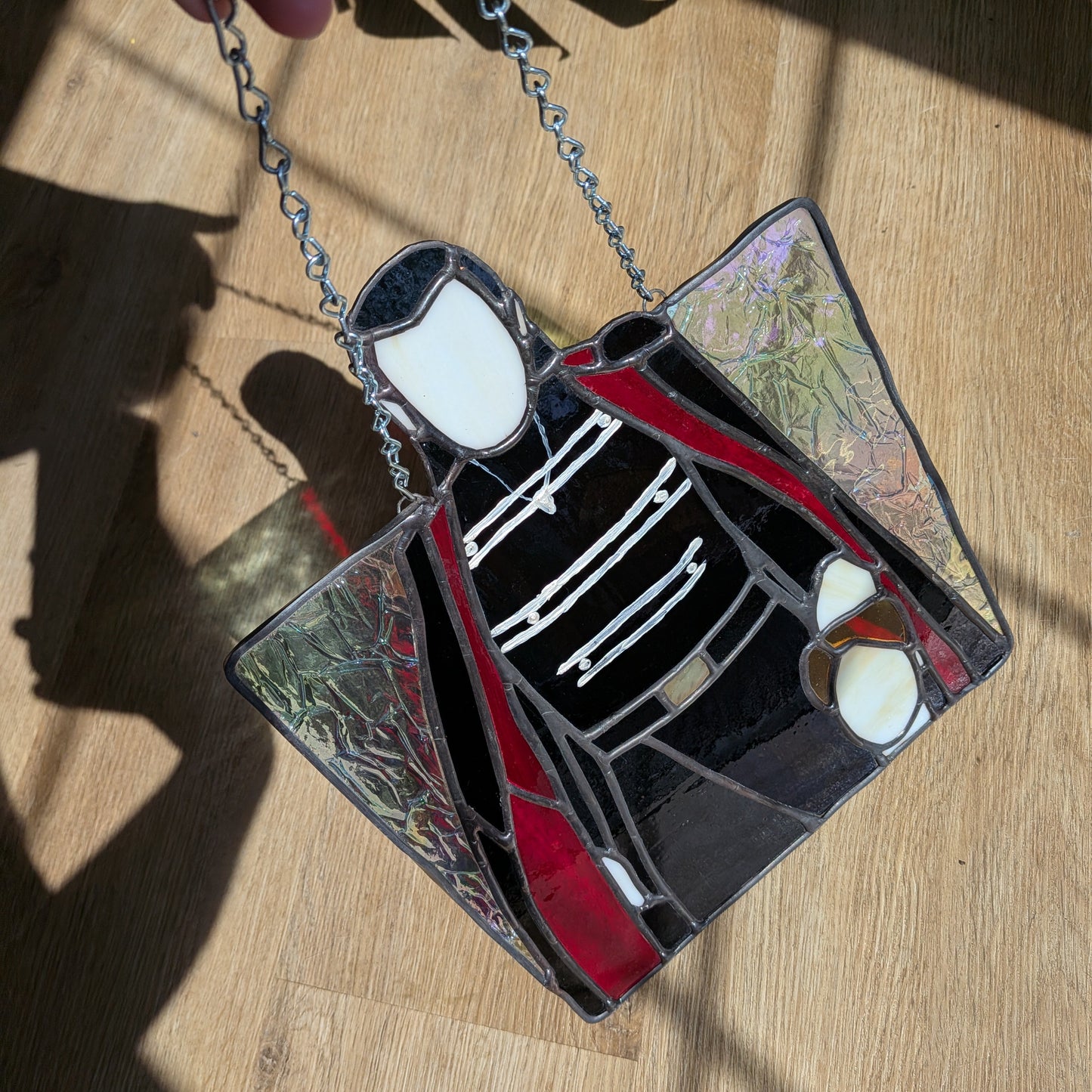 Pre-order: Aro holding Carlisle's head, A Twilight-inspired Sun Catcher