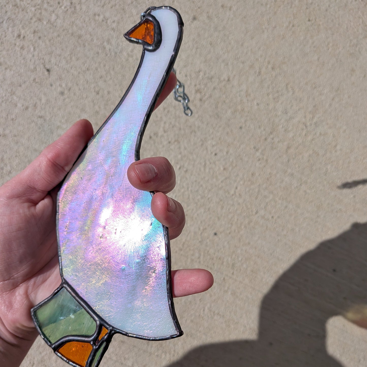 Pre-order: Porch Goose Sun Catcher