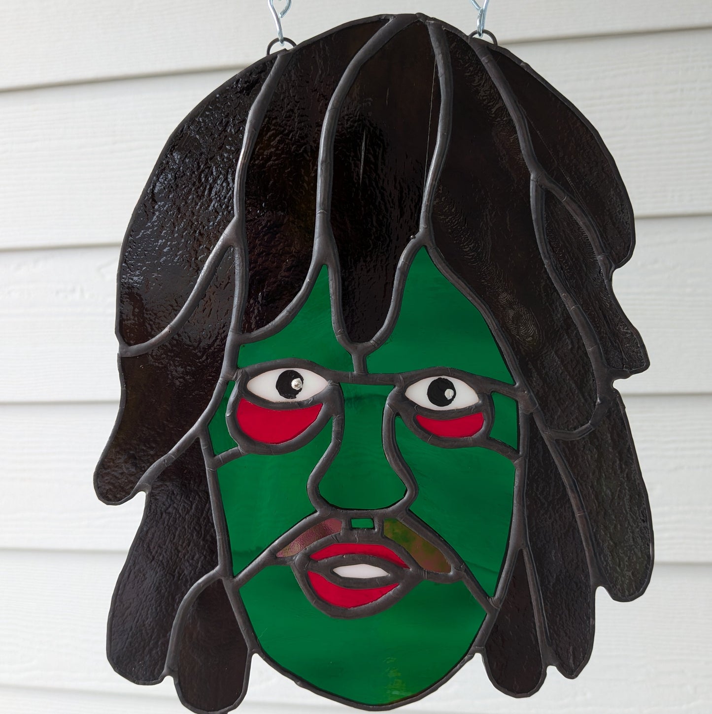 Old Gregg (The Mighty Boosh) Stained Glass Sun Catcher