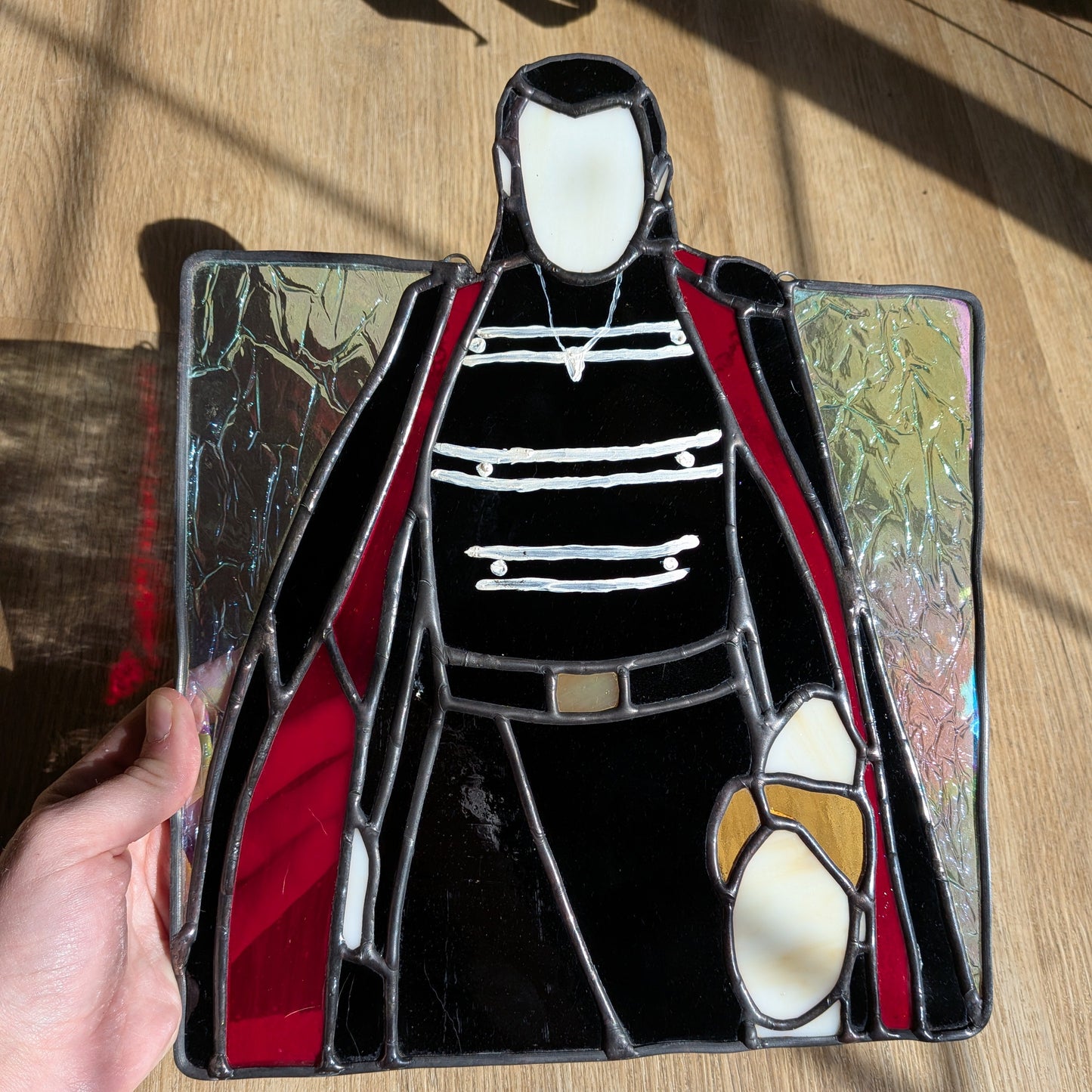 Pre-order: Aro holding Carlisle's head, A Twilight-inspired Sun Catcher