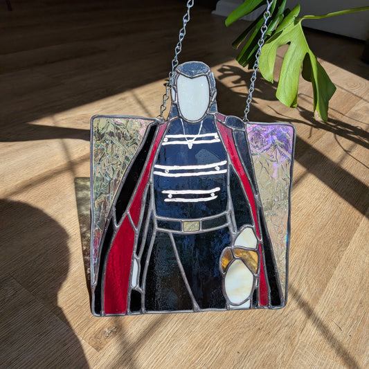 Pre-order: Aro holding Carlisle's head, A Twilight-inspired Sun Catcher